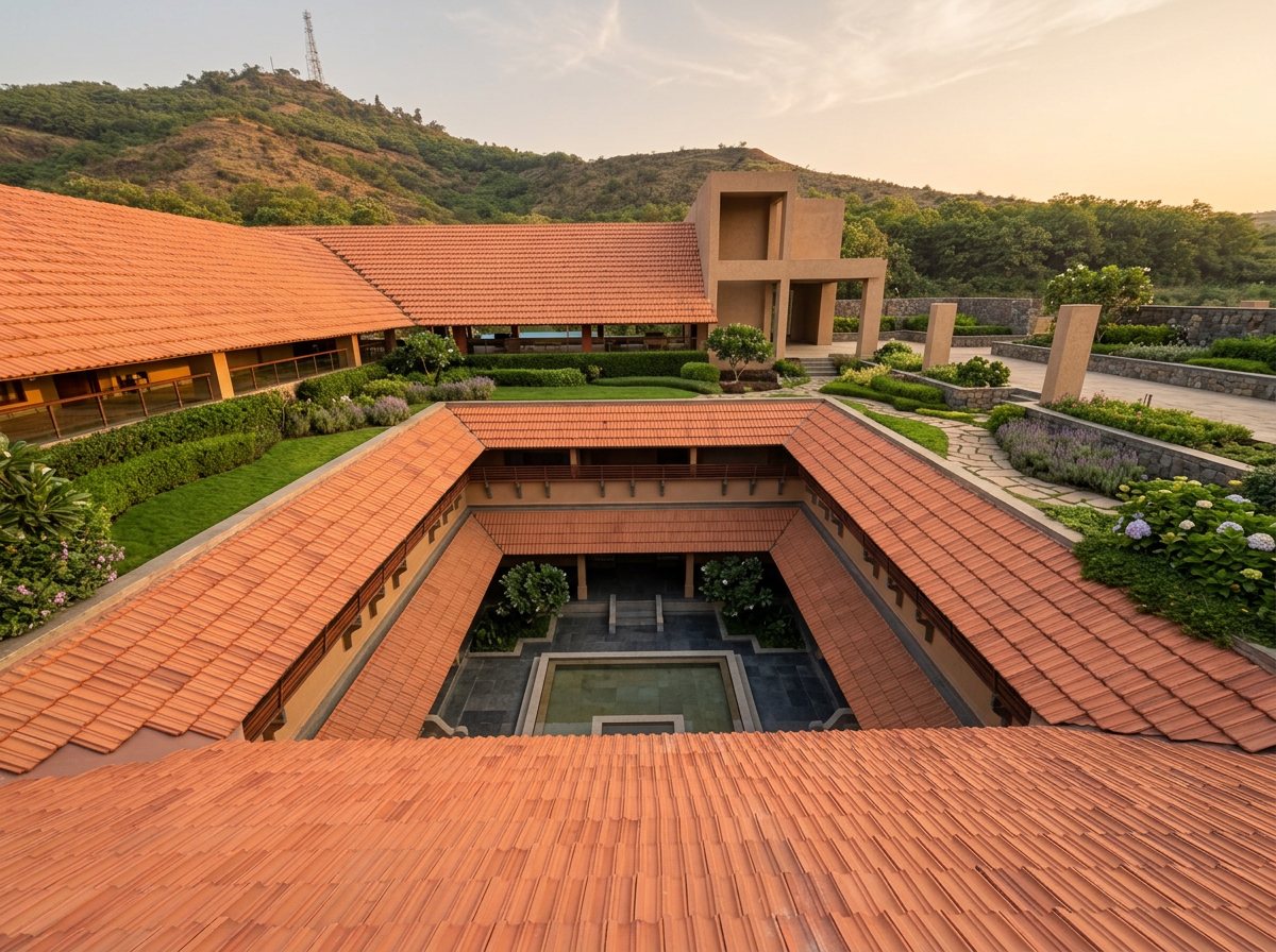 Landscaped Grounds & Roofline