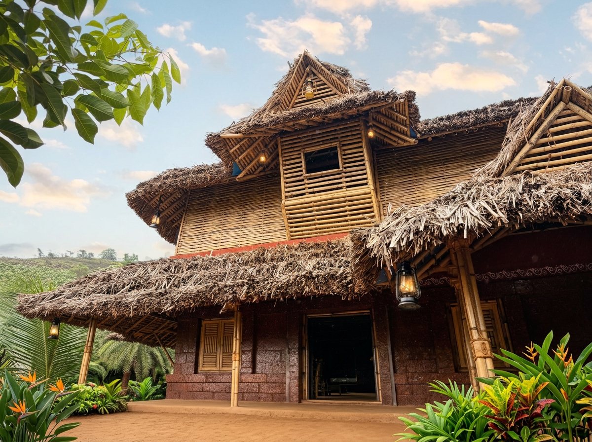 Thatched Healing Pavilion